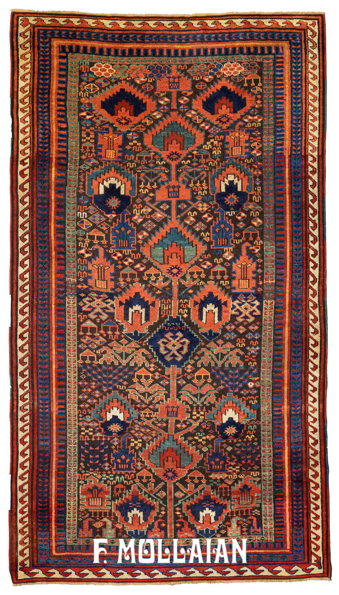 Antique Rug Savoj Bolagh Blue Tone n°:46787253